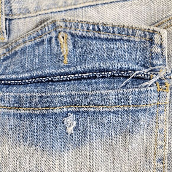 Route 66 Capris Juniors 11/12 Blue Cotton Denim Shorts - Picture 2 of 12